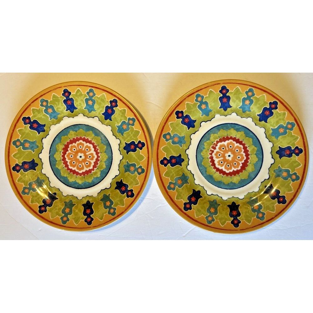 Better Homes and Gardens Set‎ of 2 dinner Plates 10.5"